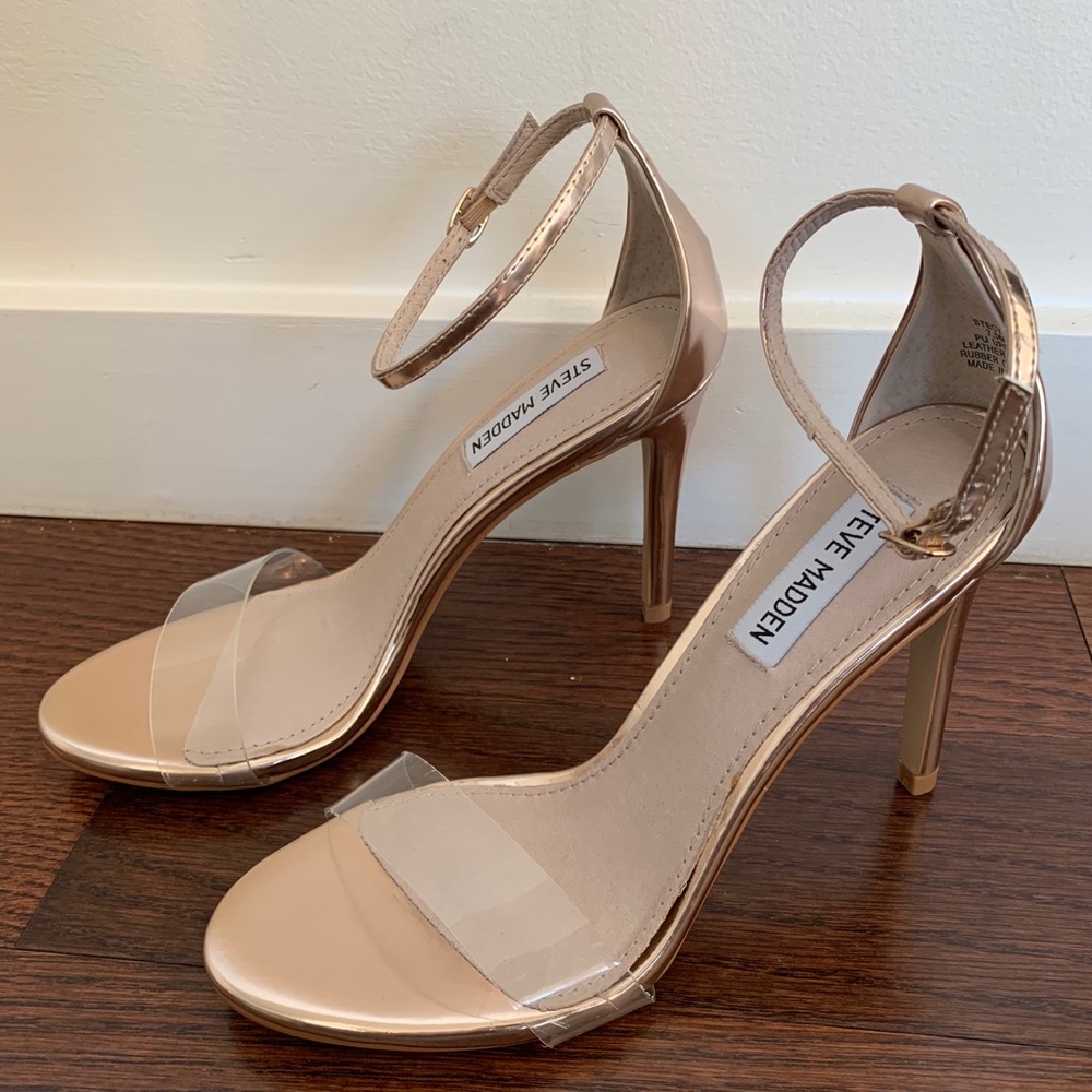 Steve Madden Stecy Rose Gold High Heels